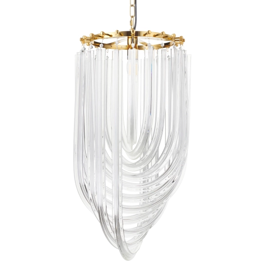 Lampa wisząca WAVE złota 40 cm - zdjęcie produktu