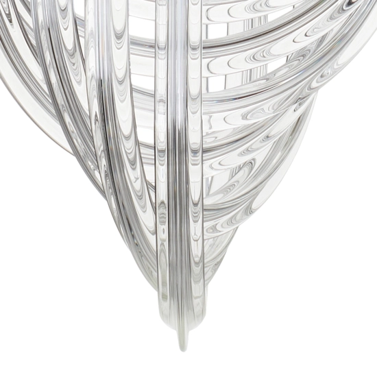 Lampa wisząca WAVE złota 40 cm - zdjęcie produktu