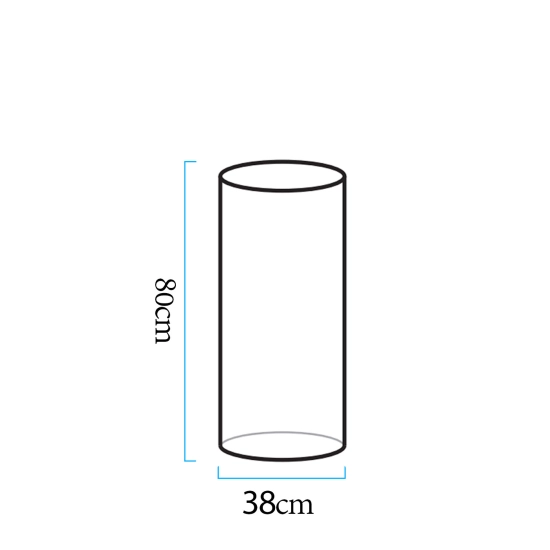Lampa ogrodowa kolumna TUBE LED RGBW 16 kolorów 80 cm - zdjęcie produktu
