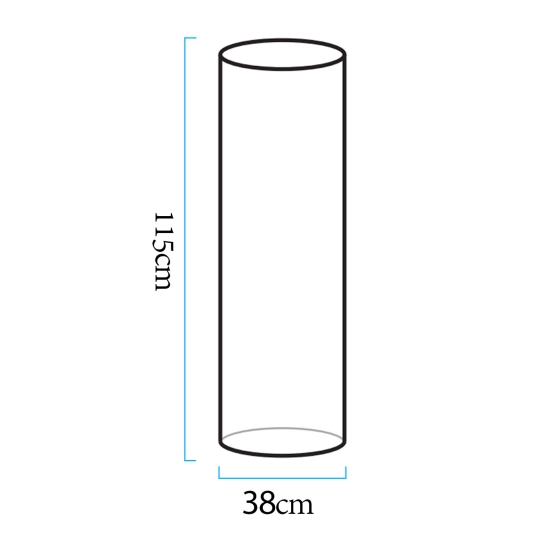 Lampa ogrodowa kolumna TUBE LED RGBW 16 kolorów 115 cm - zdjęcie produktu