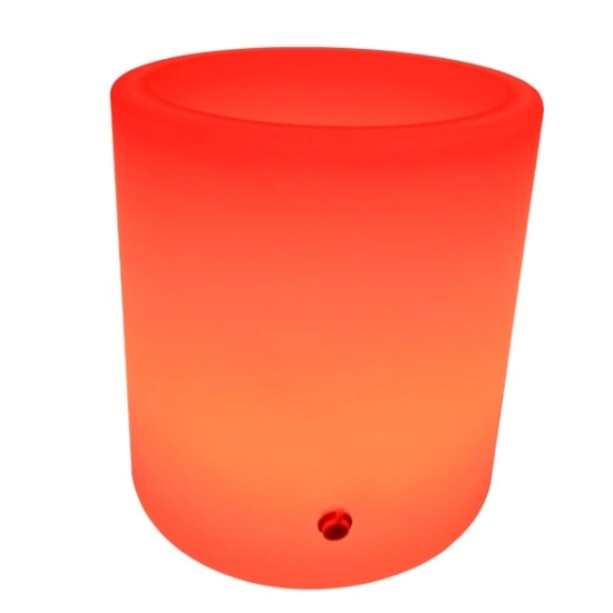 Lampa ogrodowa donica FLOWER POT S LED RGBW 16 kolorów 29 cm - zdjęcie produktu