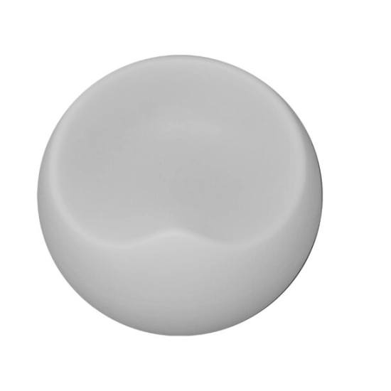 Lampa ogrodowa pufa APPLE M LED RGBW 16 kolorów 56 cm - zdjęcie produktu