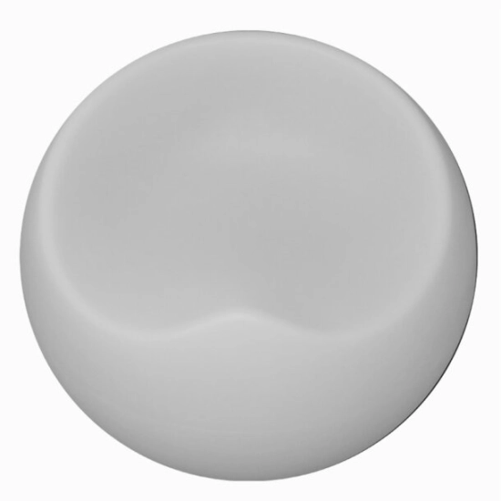 Lampa ogrodowa pufa APPLE L LED RGBW 16 kolorów 65 cm - zdjęcie produktu