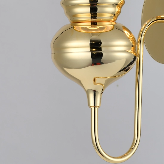 Lampa ścienna QUEEN złota 18 cm - zdjęcie produktu