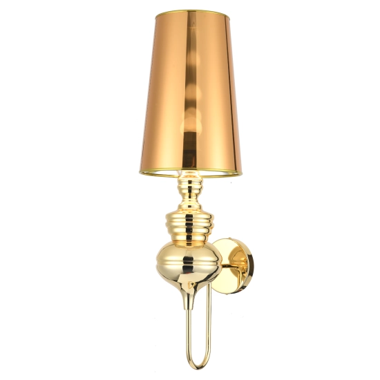 Lampa ścienna QUEEN złota 25 cm - zdjęcie produktu