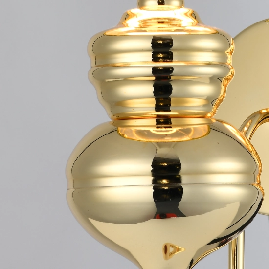 Lampa ścienna QUEEN złota 25 cm - zdjęcie produktu
