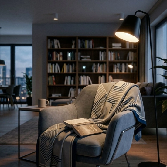 Lampa podłogowa ZEN F czarna - zdjęcie produktu