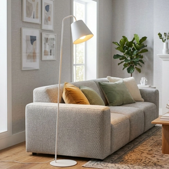 Lampa podłogowa ZEN F biała - zdjęcie produktu