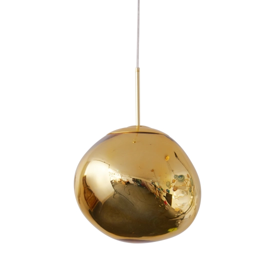 Lampa wisząca GLAM L złota 38 cm - zdjęcie produktu