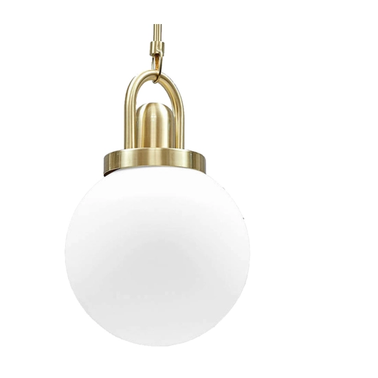 Lampa wisząca PEARL złota 20 cm - zdjęcie produktu