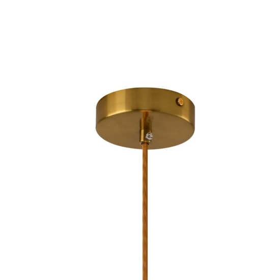 Lampa wisząca SFERA-1 LED złota 20 cm - zdjęcie produktu