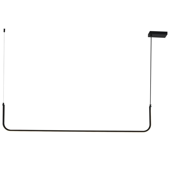 Lampa wisząca MINIMA-1 LED czarna 120 cm - zdjęcie produktu