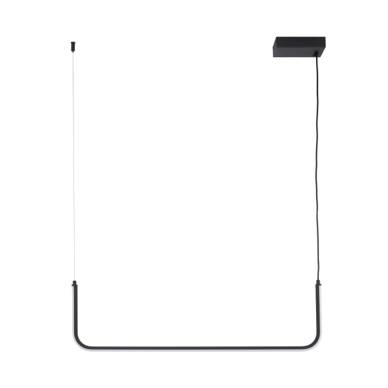 Lampa wisząca MINIMA-1 LED czarna 80 cm - zdjęcie produktu