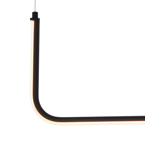 Lampa wisząca MINIMA-1 LED czarna 80 cm - zdjęcie produktu