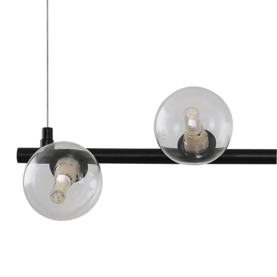 Lampa wisząca SIMPLY czarna 90 cm - zdjęcie produktu