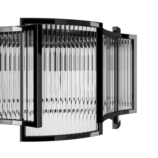 Lampa wisząca IMPERIO czarna 80 cm - zdjęcie produktu