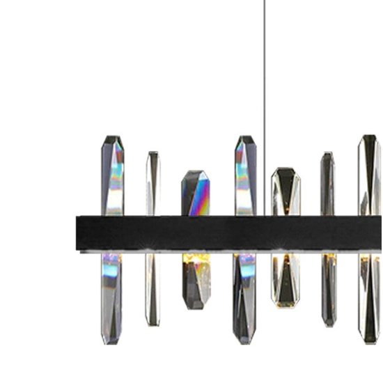 Lampa wisząca ARCTIC 100 cm czarna - zdjęcie produktu