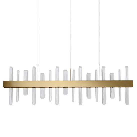 Lampa wisząca ARCTIC 100 cm złota - zdjęcie produktu