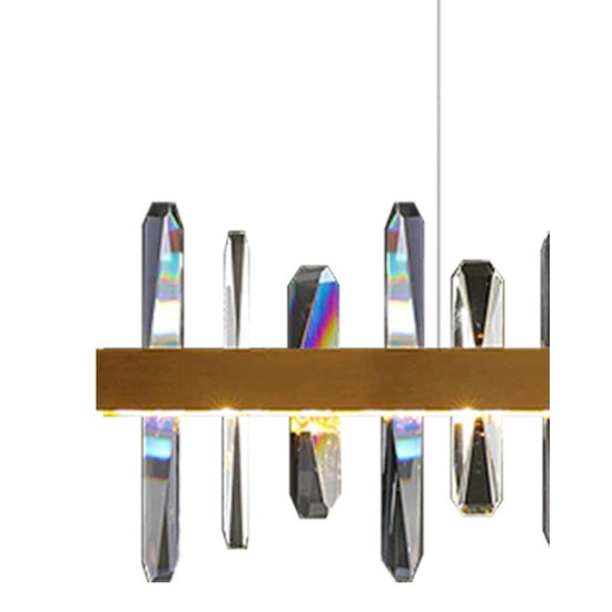 Lampa wisząca ARCTIC 100 cm złota - zdjęcie produktu