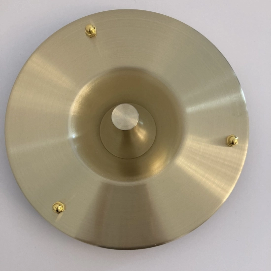 Lampa wisząca ARTDECO 35 cm biało złota - zdjęcie produktu