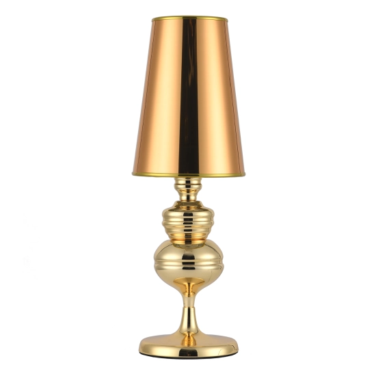 Lampa stołowa QUEEN złota 18 cm - zdjęcie produktu