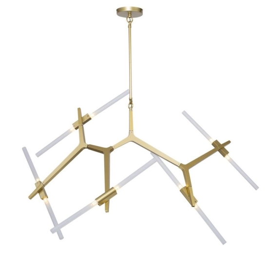 Lampa wisząca STICKS-10 złota - zdjęcie produktu