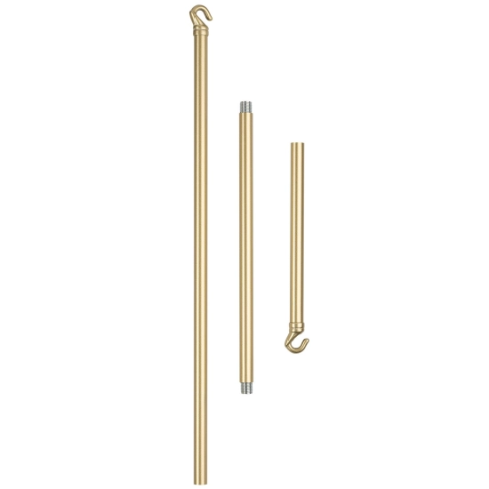 Lampa wisząca STICKS-10 złota - zdjęcie produktu