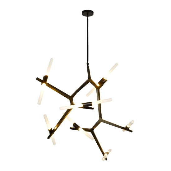 Lampa wisząca STICKS-14 czarna - zdjęcie produktu