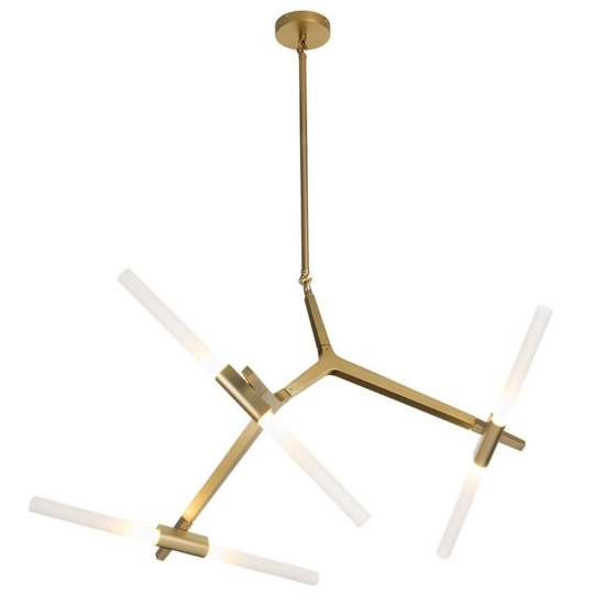 Lampa wisząca STICKS-6 złota - zdjęcie produktu