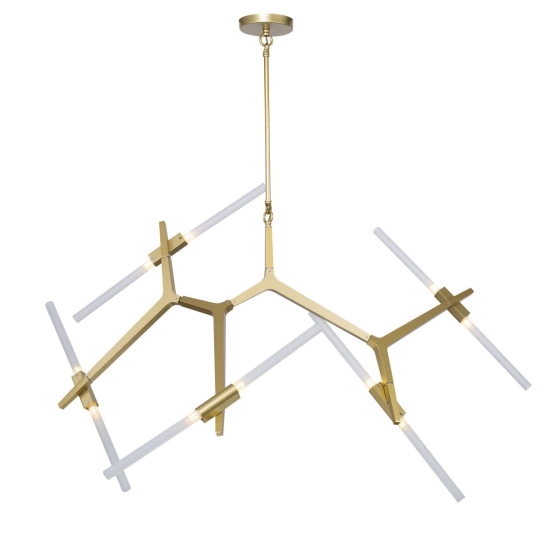 Lampa wisząca STICKS-6 złota - zdjęcie produktu