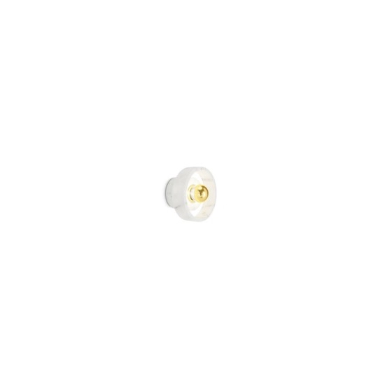Lampa ścienna UNIVERSO marmurowo złota 18 cm - zdjęcie produktu