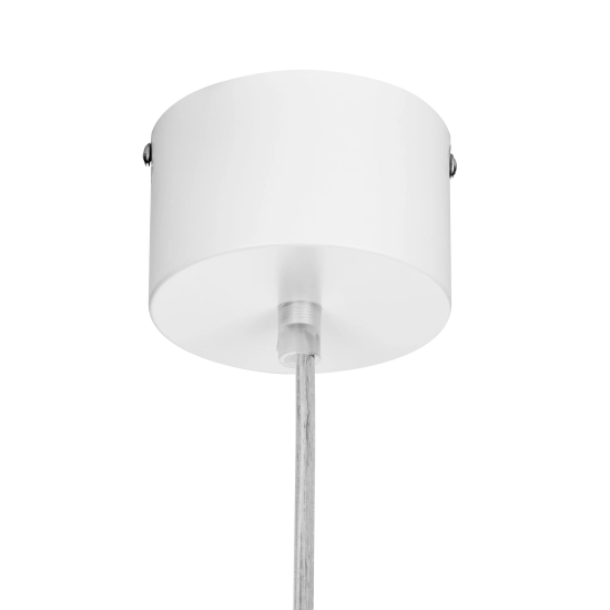 Lampa wisząca DIVERSO 35 cm - nowoczesna, biała matowa - zdjęcie produktu