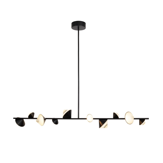 Lampa wisząca CONE LED 130 cm, czarna - zdjęcie produktu