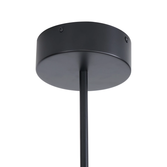 Lampa wisząca CONE LED 130 cm, czarna - zdjęcie produktu