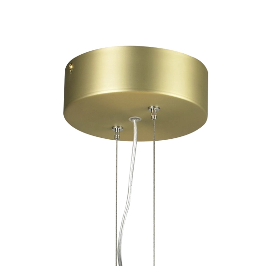 Lampa wisząca ACIRCULO 50 cm - złoty ring LED - zdjęcie produktu