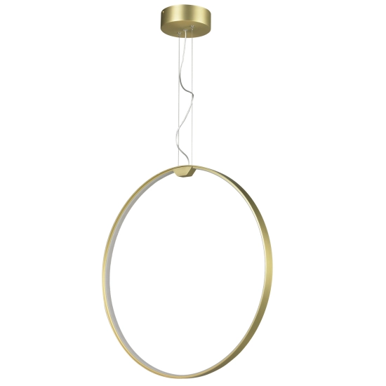 Lampa wisząca ACIRCULO 60 cm - zloty ring LED - zdjęcie produktu