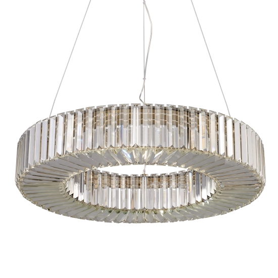 Lampa wisząca CRISTAL LED złota 60 cm - zdjęcie produktu
