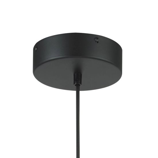 Lampa wisząca TRIANGOLO LED czarna 65 cm - zdjęcie produktu