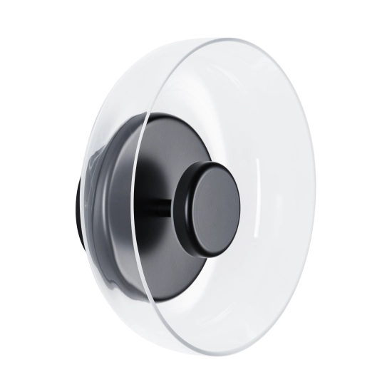 Lampa ścienna DISCO LED czarna 23 cm - zdjęcie produktu