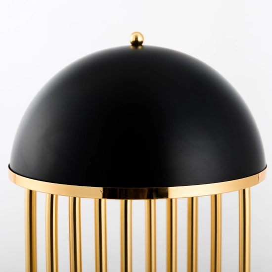 Lampa stołowa DOLCE VITA czarno złota 60 cm - zdjęcie produktu