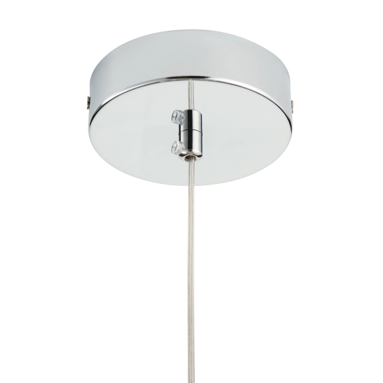 Lampa wisząca MONETTI 40 cm - chrom, dekoracyjna - zdjęcie produktu