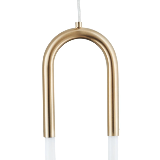 Lampa wisząca U-SHAPE mosiądz 60 cm - zdjęcie produktu