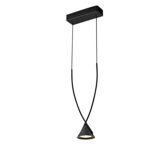 Lampa wisząca MIA LED czarna 15,5 cm - zdjęcie produktu