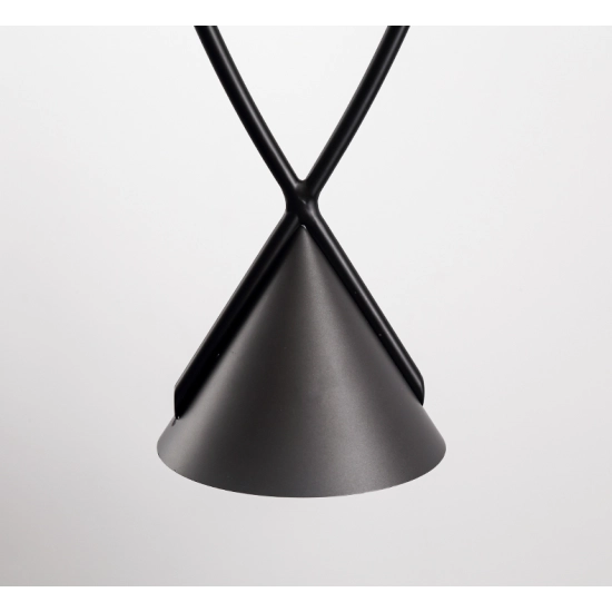 Lampa wisząca MIA LED czarna 15,5 cm - zdjęcie produktu