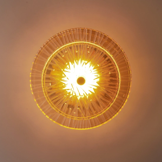 Lampa ścienna LUXIO LED bursztynowa 20 cm - zdjęcie produktu