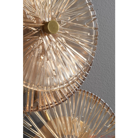 Lampa ścienna LUXIO-4 LED bursztynowa 32 cm - zdjęcie produktu