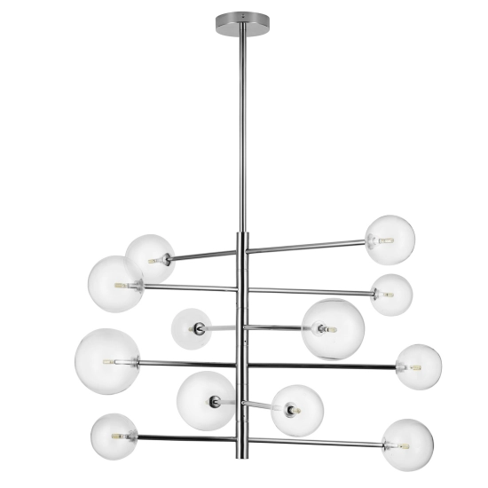 Lampa wisząca SOLA chrom 75 cm - zdjęcie produktu