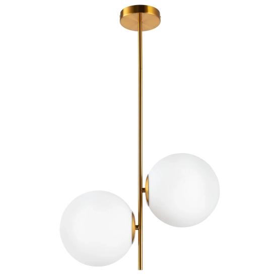 Lampa wisząca VENUS-2 mosiądz 44 cm - zdjęcie produktu
