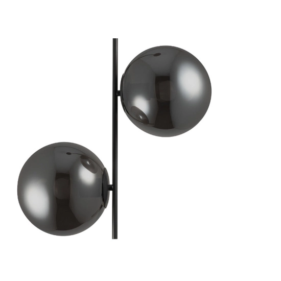 Lampa wisząca VENUS-2 czarna przydymiona 44 cm - zdjęcie produktu