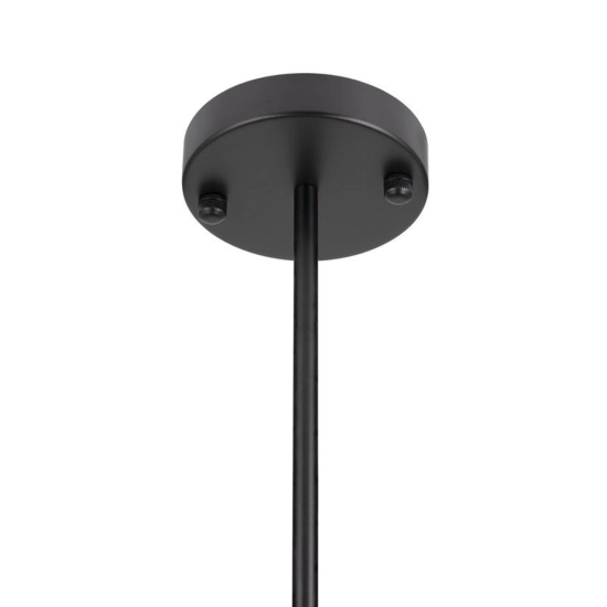 Lampa wisząca VENUS-2 czarna przydymiona 44 cm - zdjęcie produktu